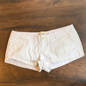 Hollister Women's White Shorts 7 28